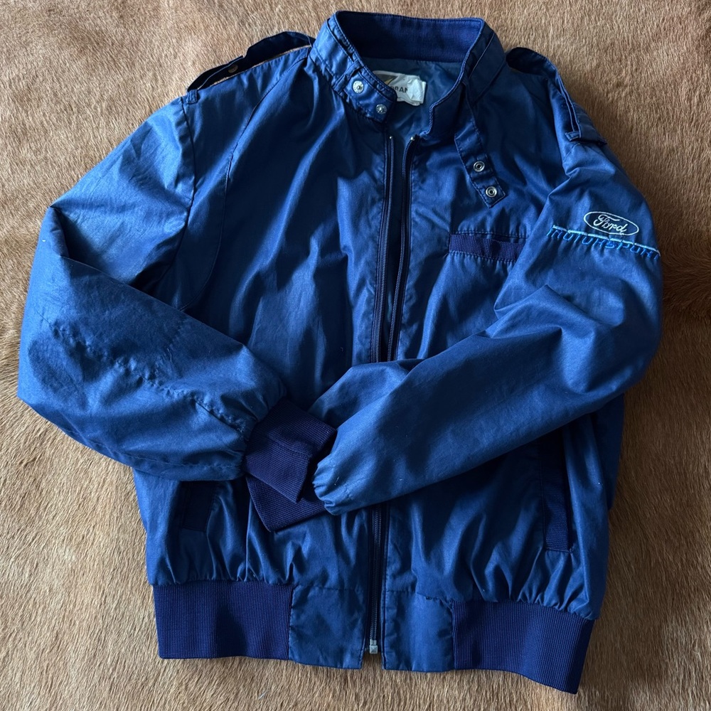 Very Vintage Ford Navy Blue Lightweight Jacket